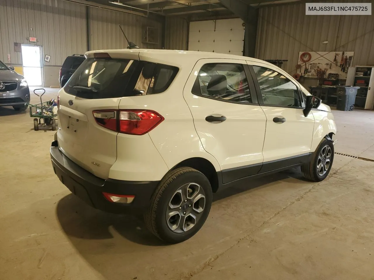 2022 Ford Ecosport S VIN: MAJ6S3FL1NC475725 Lot: 60278264