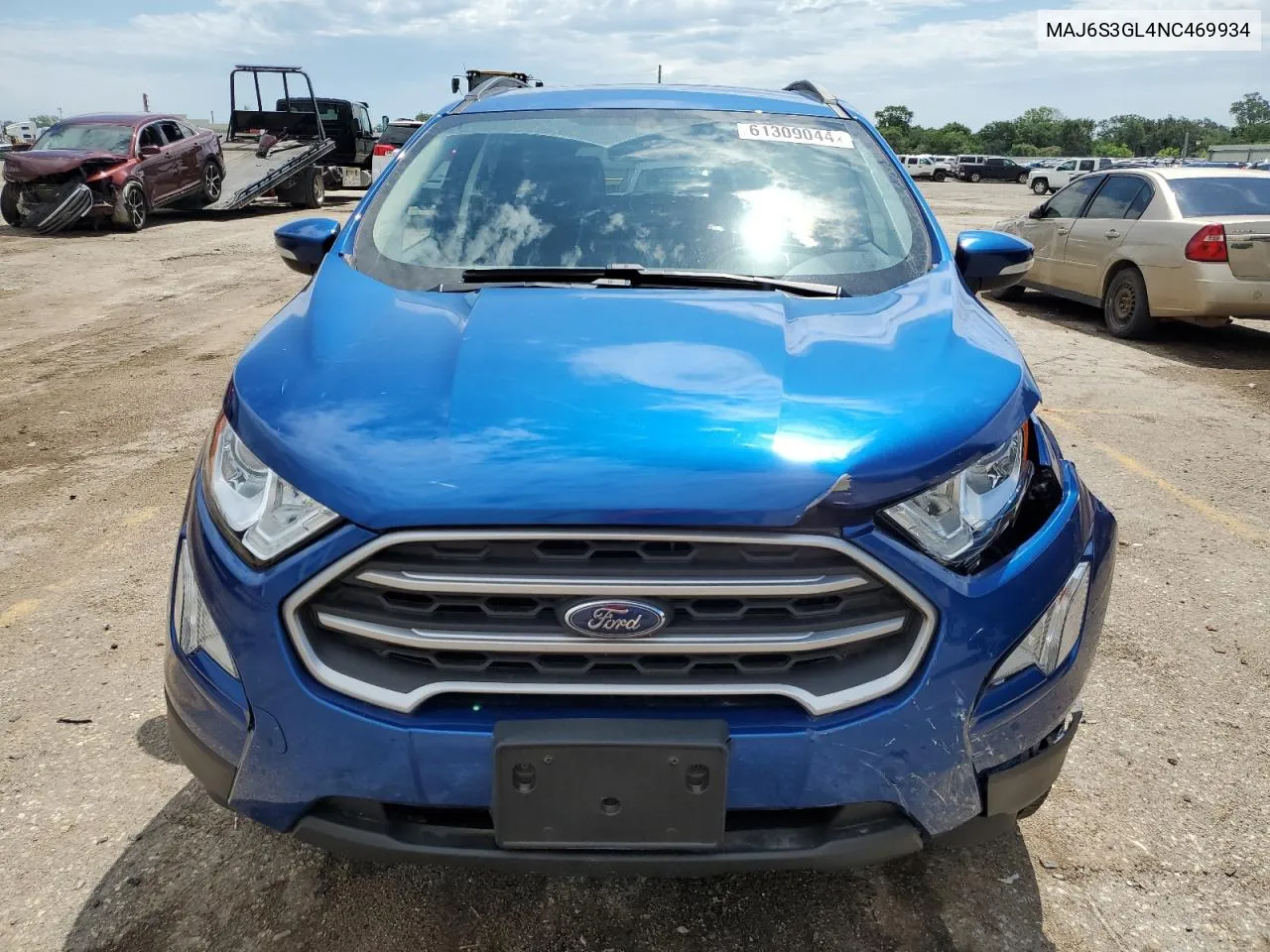 MAJ6S3GL4NC469934 2022 Ford Ecosport Se