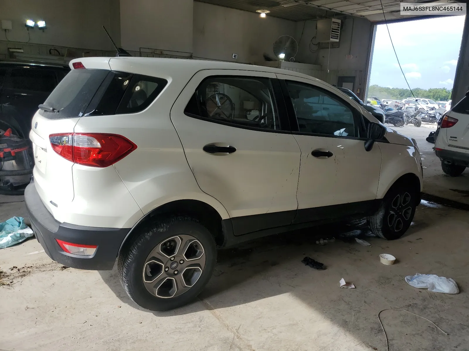 2022 Ford Ecosport S VIN: MAJ6S3FL8NC465144 Lot: 66403914