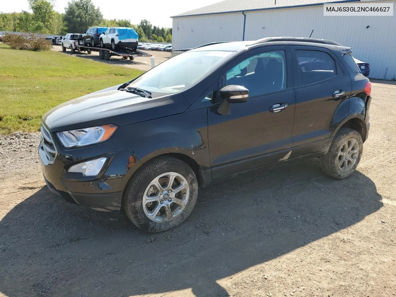 2022 Ford Ecosport Se VIN: MAJ6S3GL2NC466627 Lot: 70468154