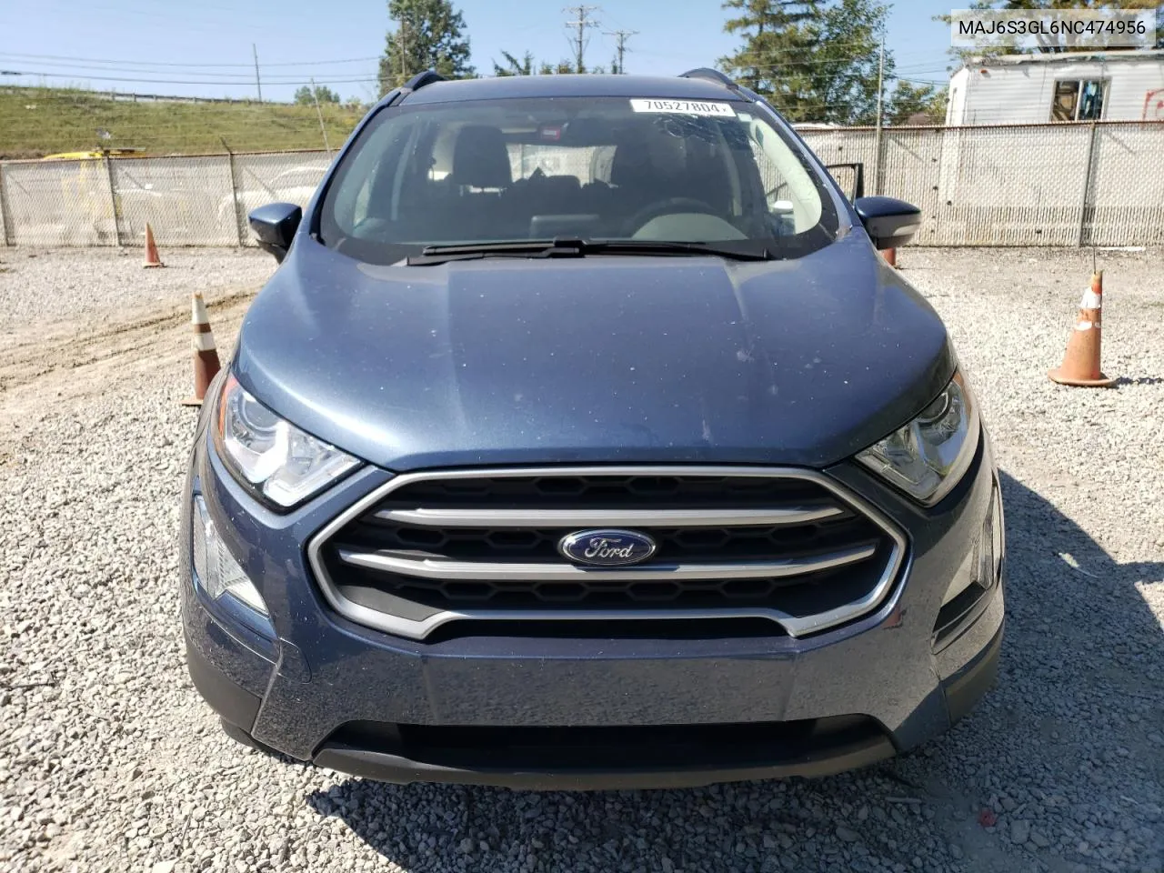 MAJ6S3GL6NC474956 2022 Ford Ecosport Se