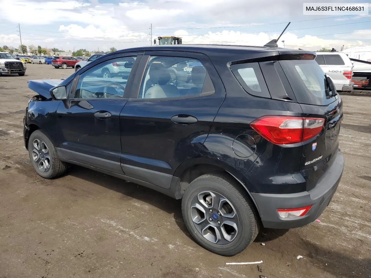 2022 Ford Ecosport S VIN: MAJ6S3FL1NC468631 Lot: 71425174