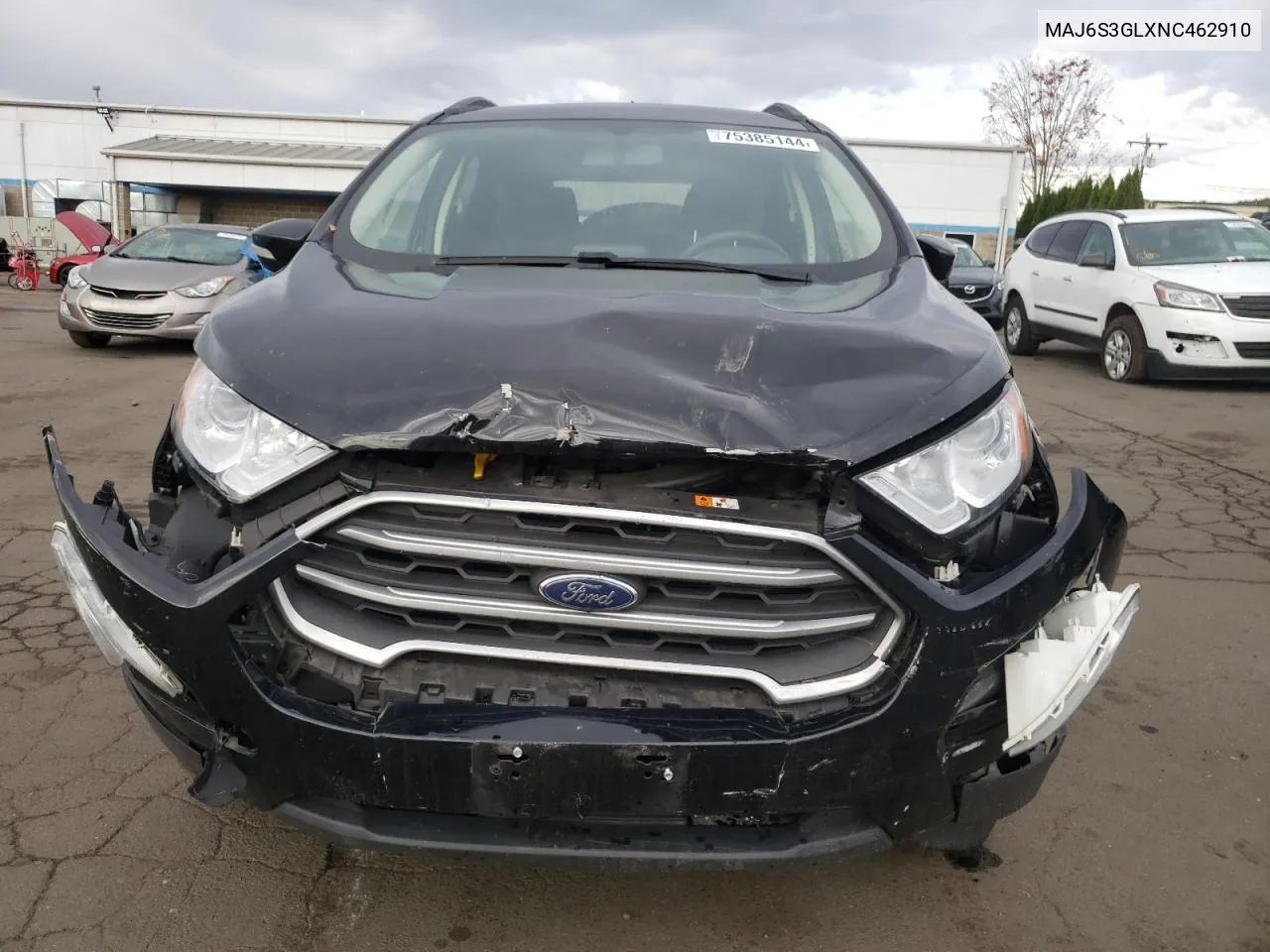 2022 Ford Ecosport Se VIN: MAJ6S3GLXNC462910 Lot: 75385144