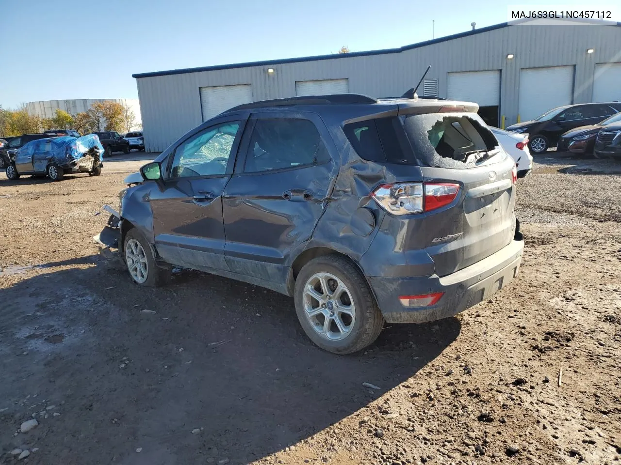 2022 Ford Ecosport Se VIN: MAJ6S3GL1NC457112 Lot: 75416604