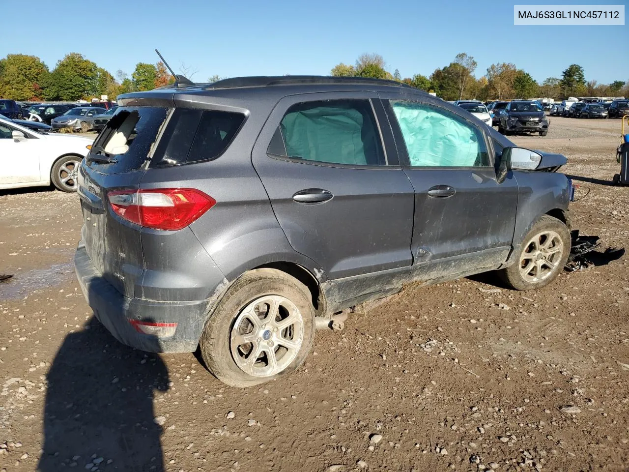 2022 Ford Ecosport Se VIN: MAJ6S3GL1NC457112 Lot: 75416604