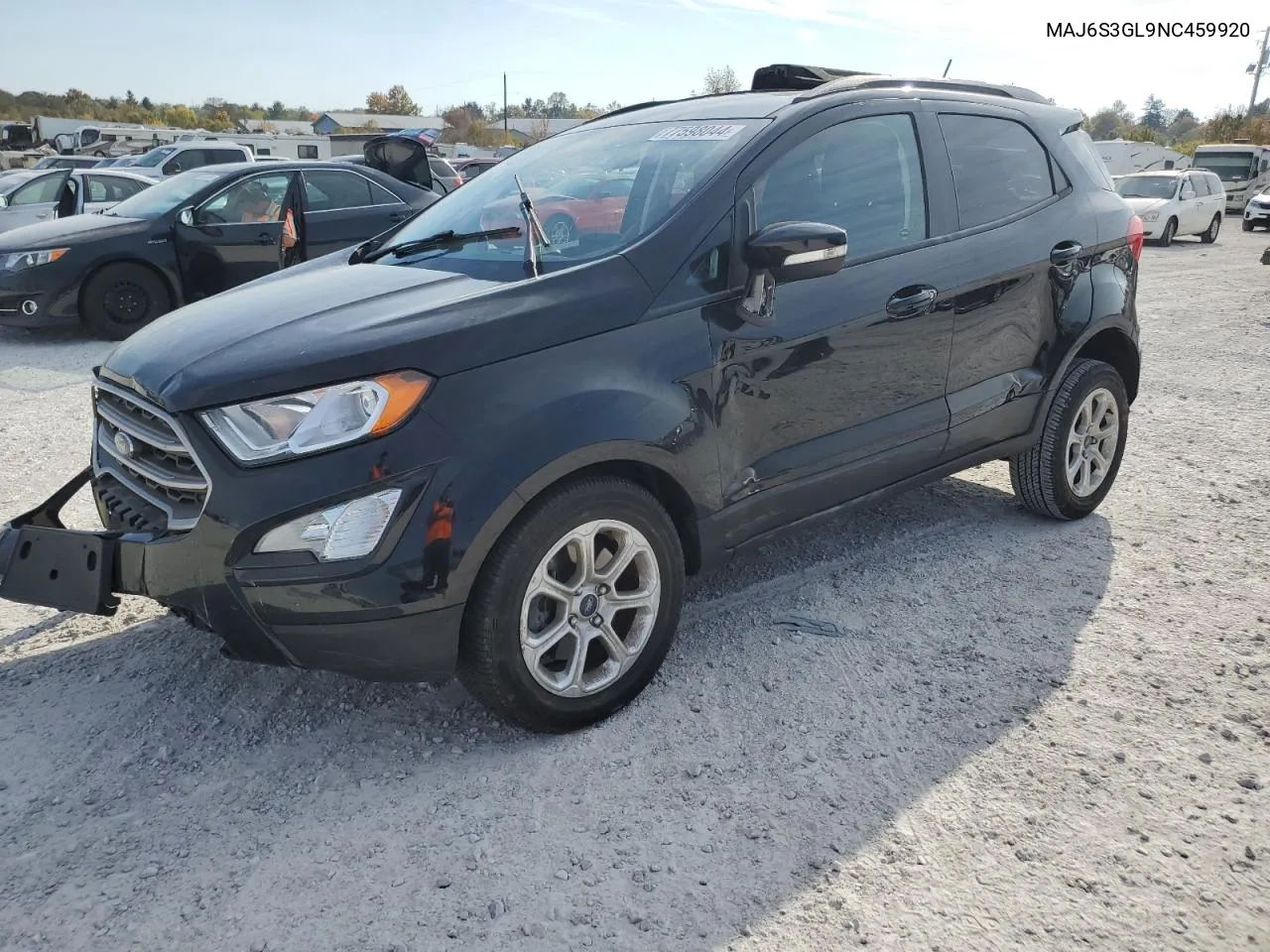 MAJ6S3GL9NC459920 2022 Ford Ecosport Se