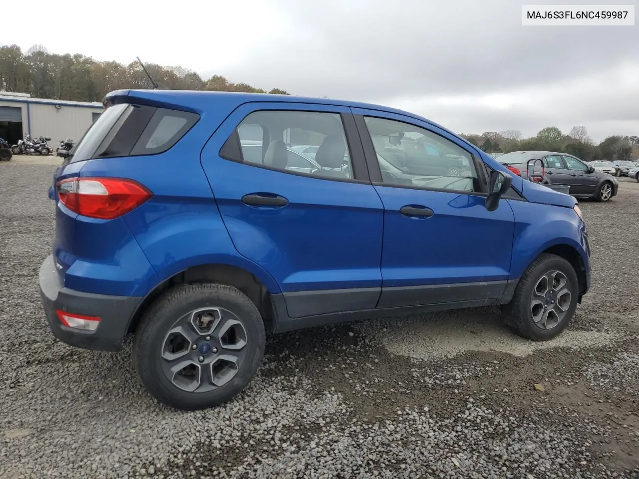 2022 Ford Ecosport S VIN: MAJ6S3FL6NC459987 Lot: 78990474