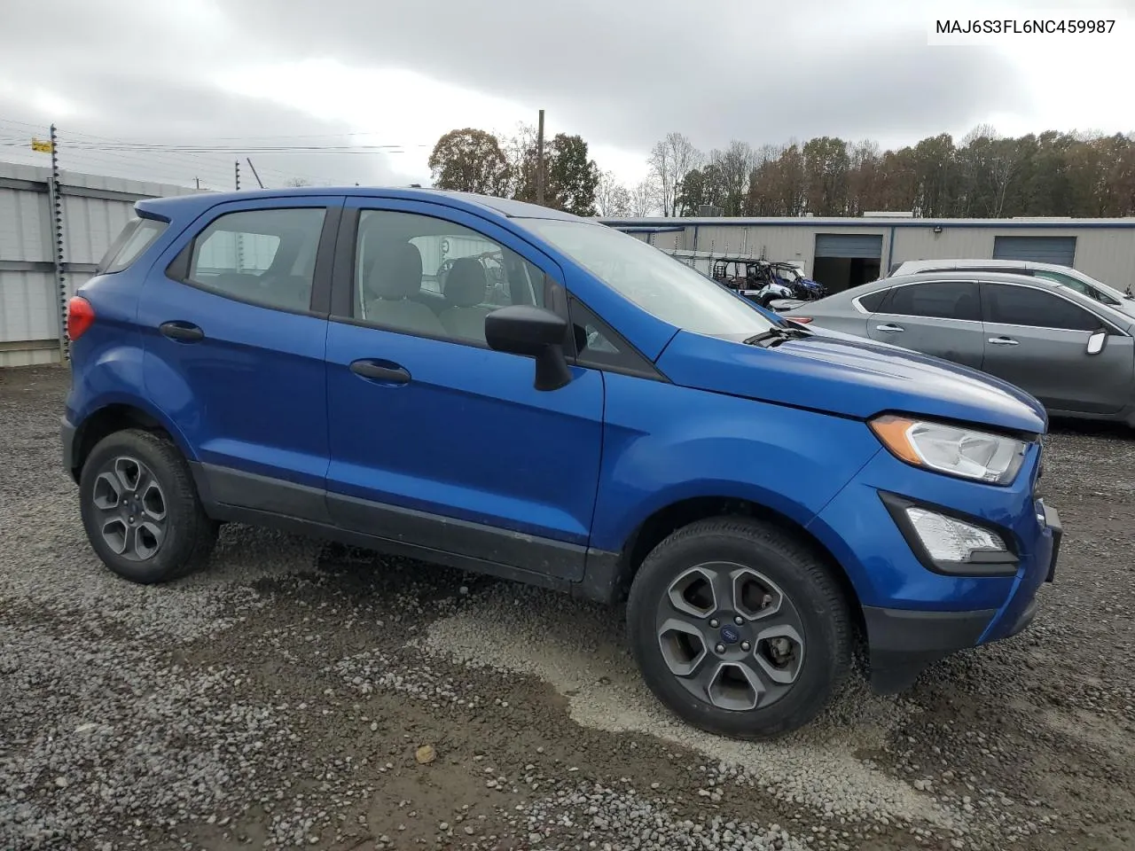 2022 Ford Ecosport S VIN: MAJ6S3FL6NC459987 Lot: 78990474