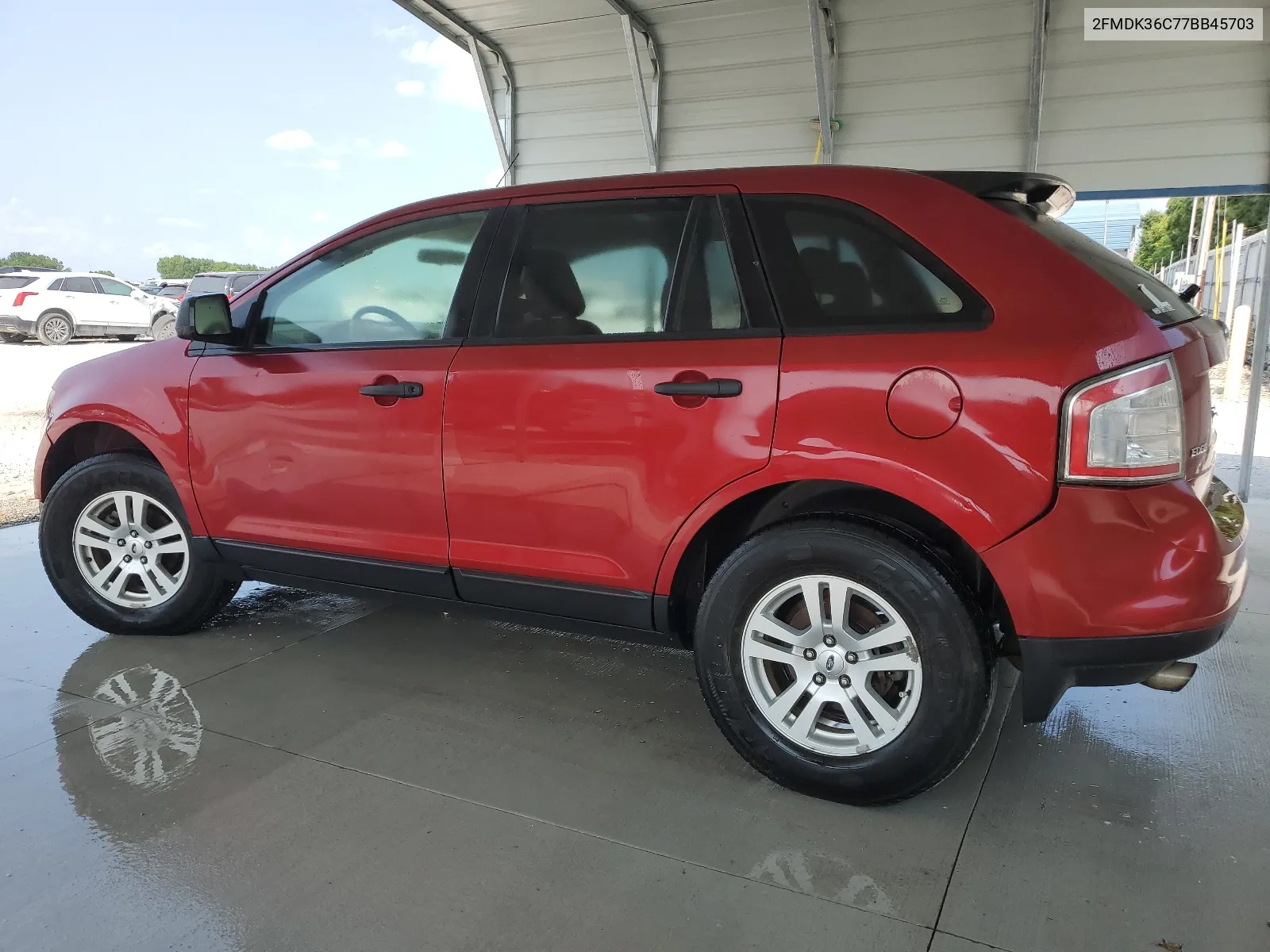 2007 Ford Edge Se VIN: 2FMDK36C77BB45703 Lot: 63687664