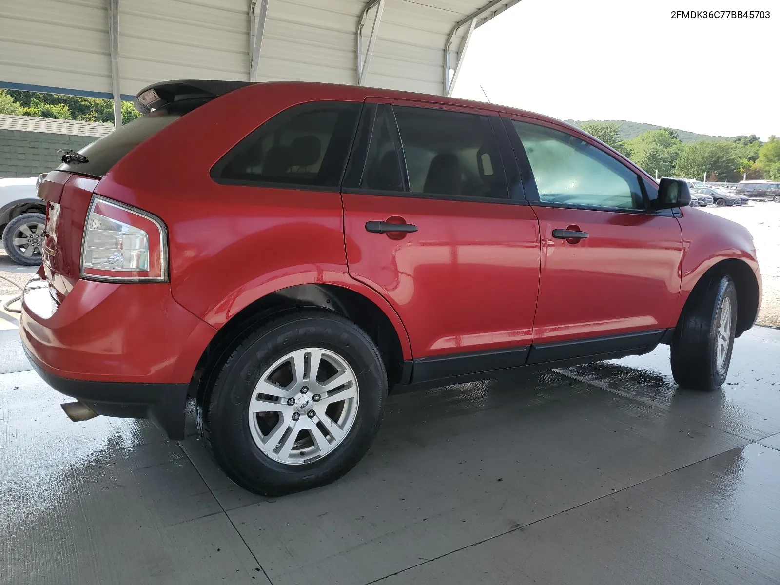 2007 Ford Edge Se VIN: 2FMDK36C77BB45703 Lot: 63687664