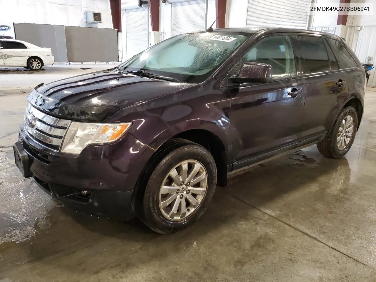 2007 Ford Edge Sel Plus VIN: 2FMDK49C27BB06941 Lot: 64611204