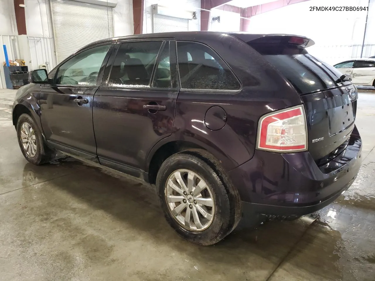 2007 Ford Edge Sel Plus VIN: 2FMDK49C27BB06941 Lot: 64611204