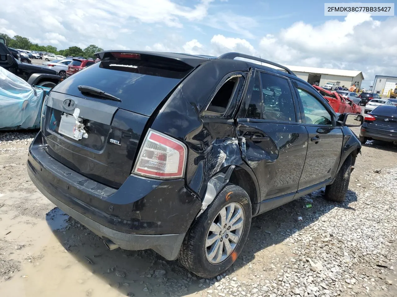 2007 Ford Edge Sel VIN: 2FMDK38C77BB35427 Lot: 64682094