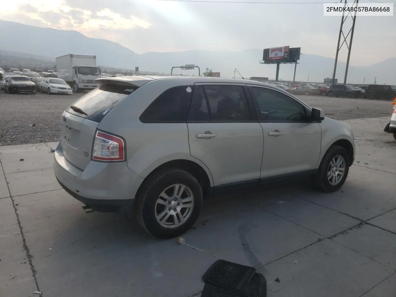 2007 Ford Edge Sel VIN: 2FMDK48C57BA86668 Lot: 65925814