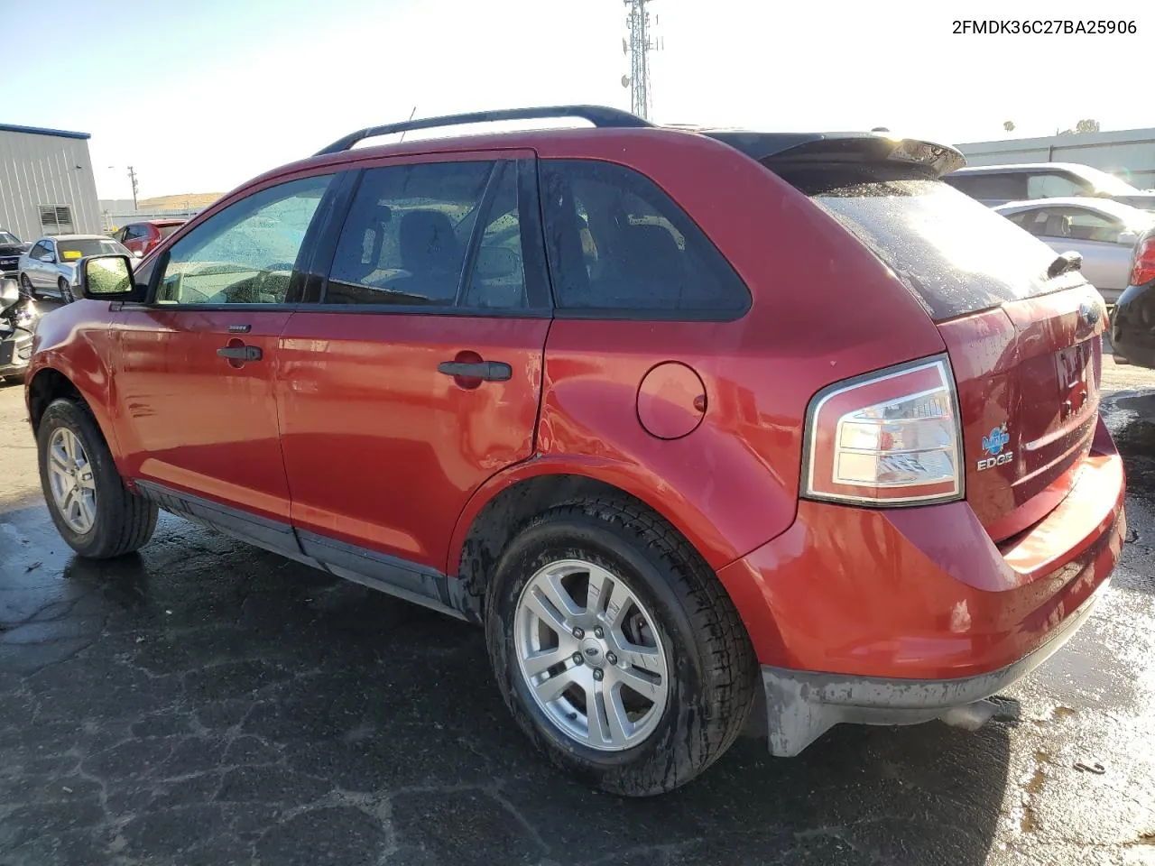 2007 Ford Edge Se VIN: 2FMDK36C27BA25906 Lot: 67135964