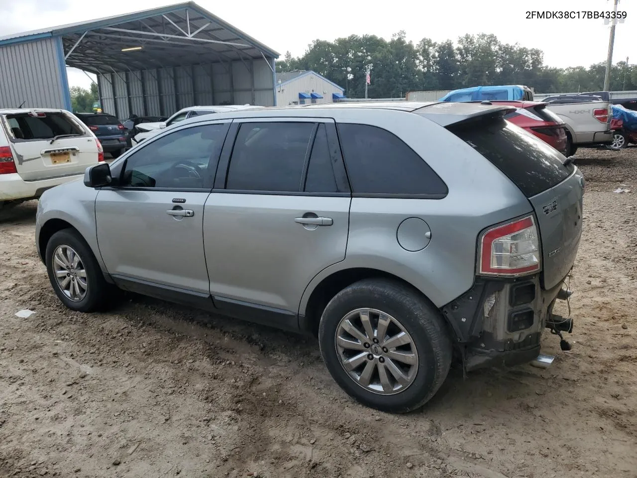 2007 Ford Edge Sel VIN: 2FMDK38C17BB43359 Lot: 67322474