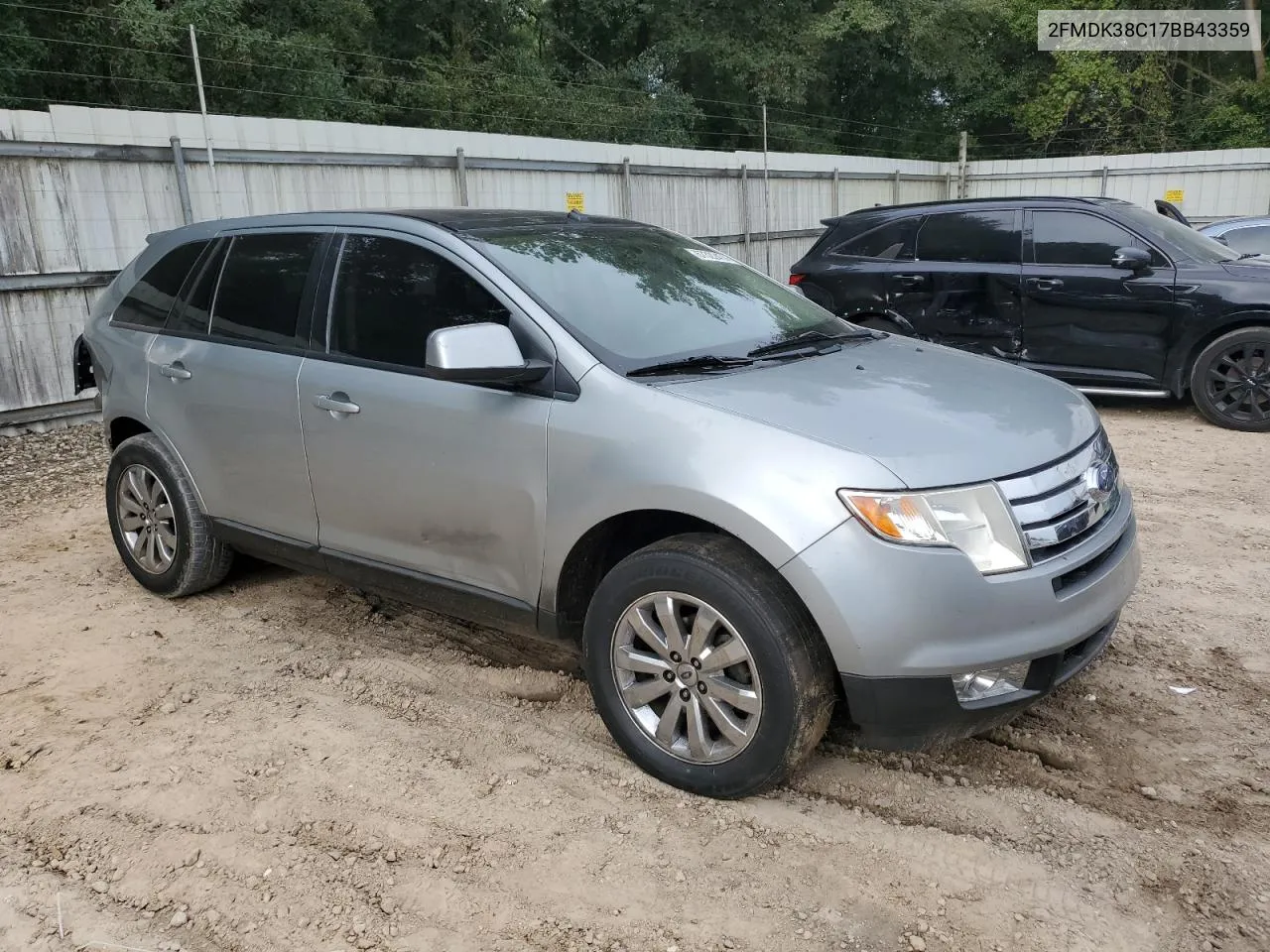 2007 Ford Edge Sel VIN: 2FMDK38C17BB43359 Lot: 67322474