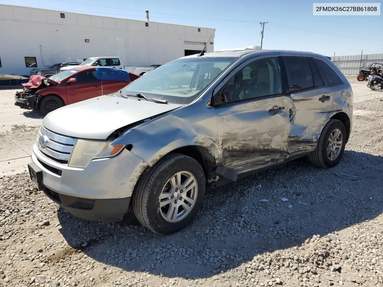 2FMDK36C27BB61808 2007 Ford Edge Se