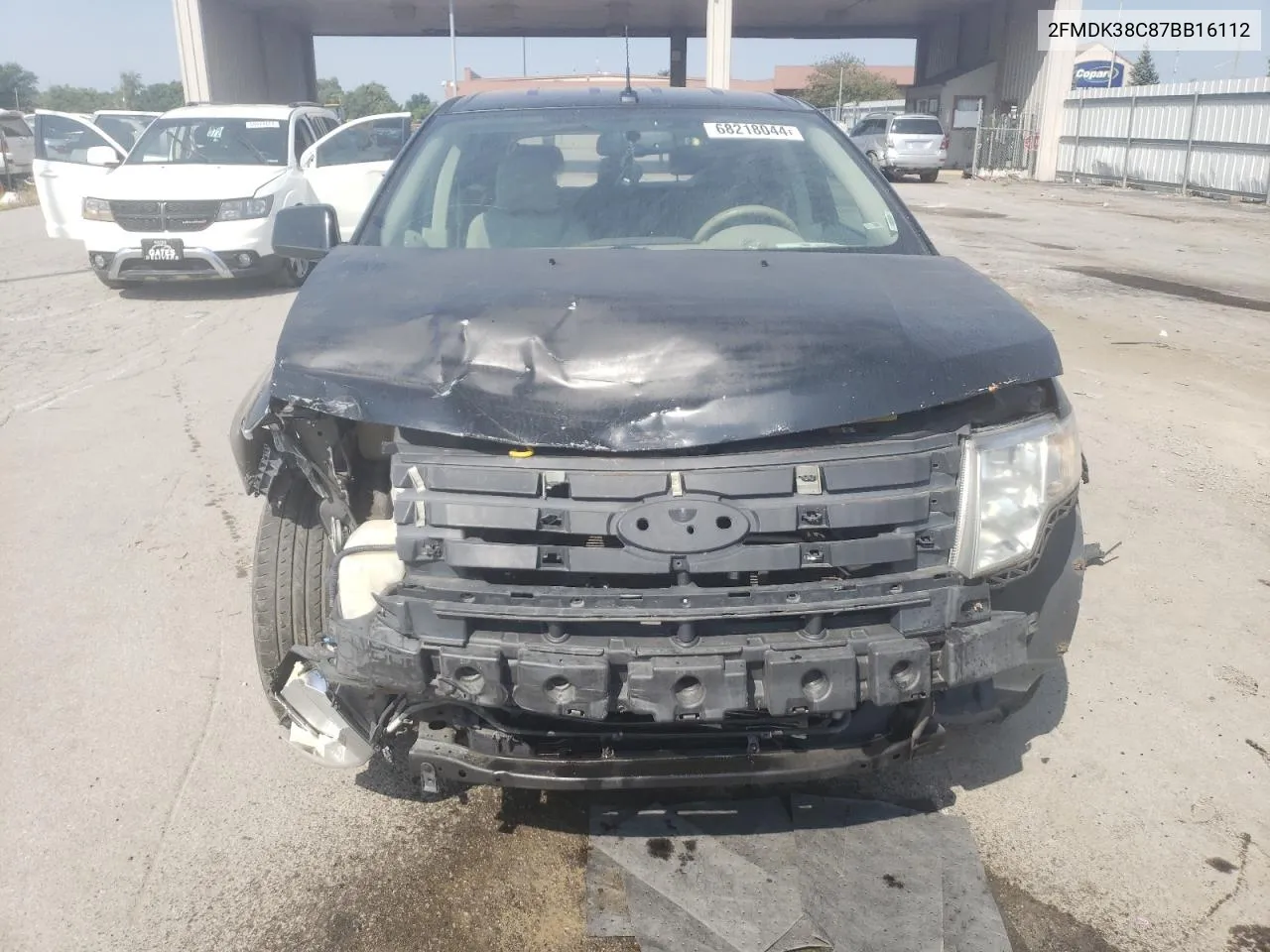 2007 Ford Edge Sel VIN: 2FMDK38C87BB16112 Lot: 68218044