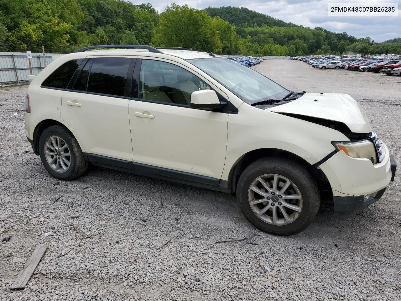 2007 Ford Edge Sel VIN: 2FMDK48C07BB26235 Lot: 68219374