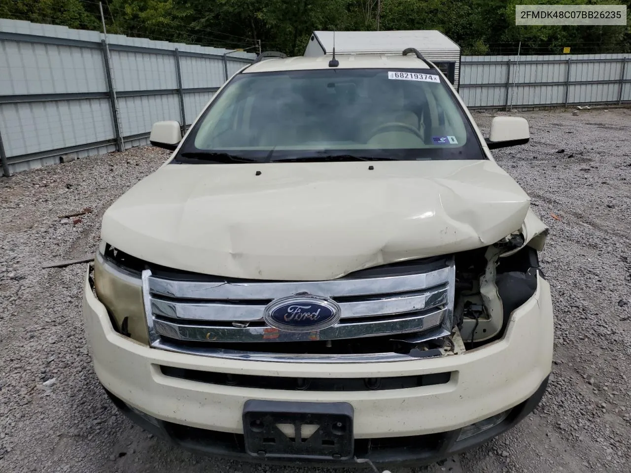 2FMDK48C07BB26235 2007 Ford Edge Sel