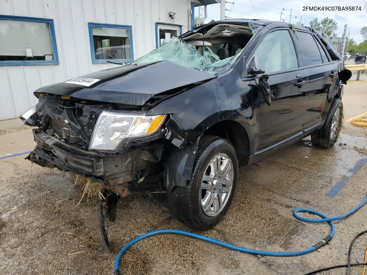 2007 Ford Edge Sel Plus VIN: 2FMDK49C07BA95874 Lot: 68309444