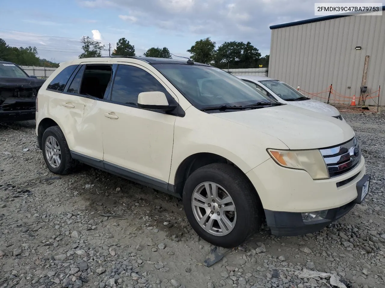 2FMDK39C47BA79753 2007 Ford Edge Sel Plus