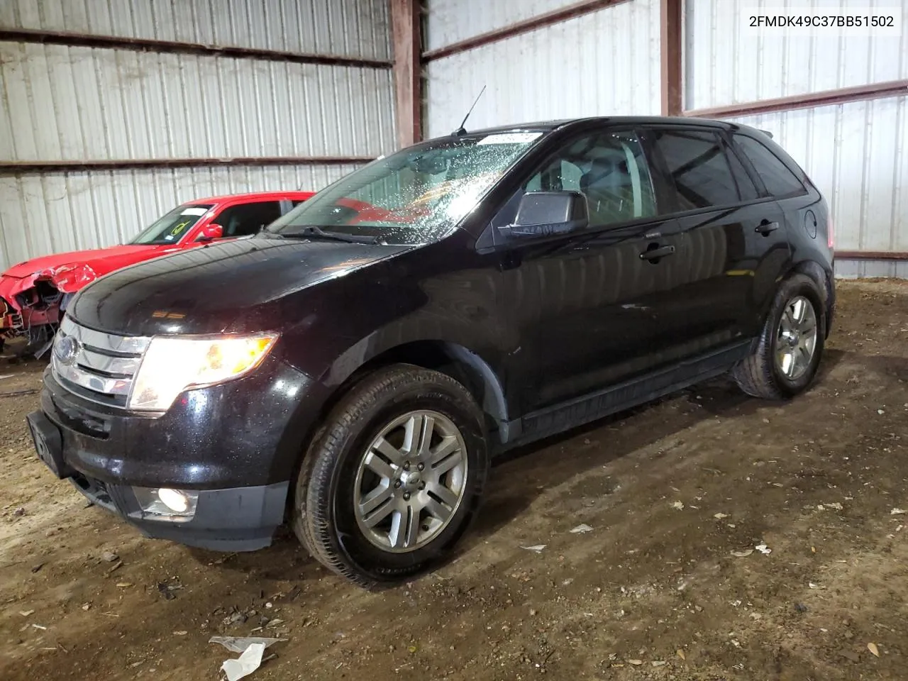 2007 Ford Edge Sel Plus VIN: 2FMDK49C37BB51502 Lot: 69734074