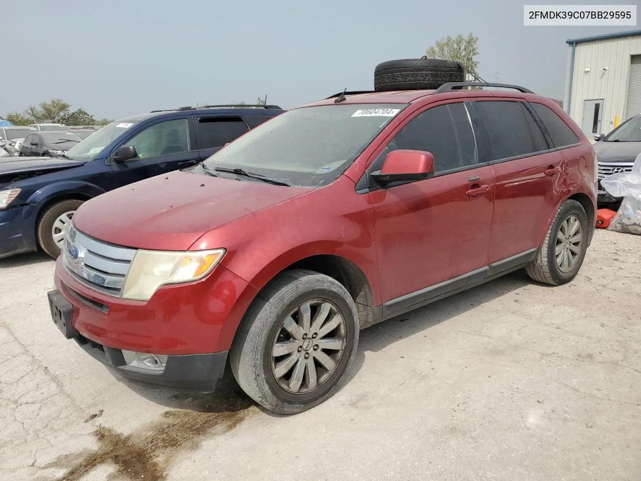 2FMDK39C07BB29595 2007 Ford Edge Sel Plus