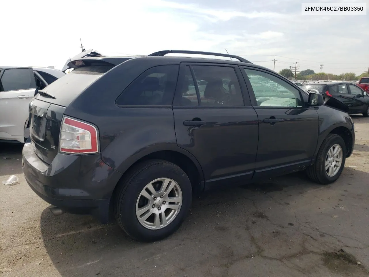 2007 Ford Edge Se VIN: 2FMDK46C27BB03350 Lot: 70854084