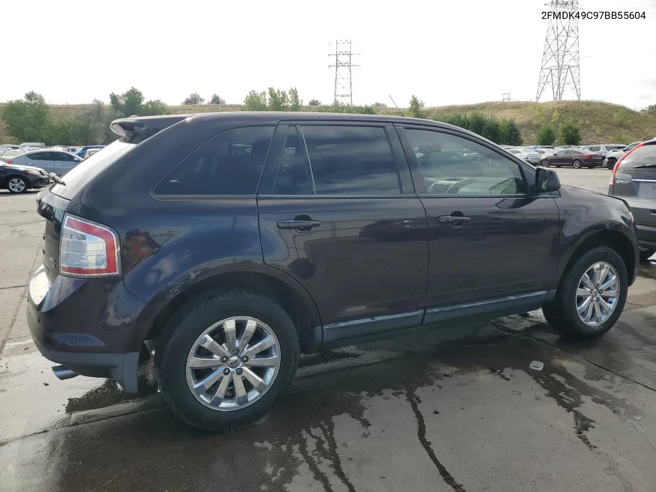 2007 Ford Edge Sel Plus VIN: 2FMDK49C97BB55604 Lot: 71312964