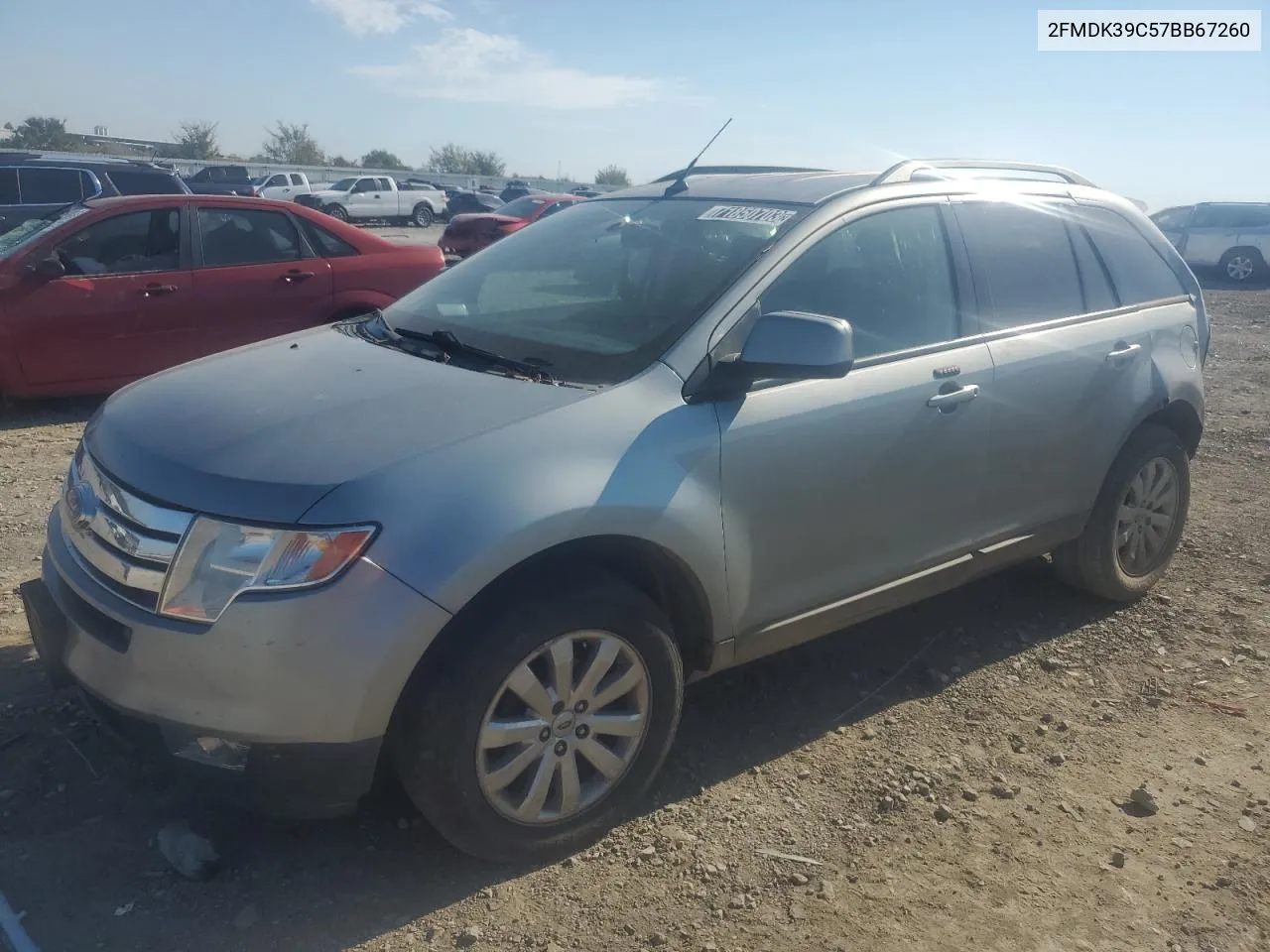 2007 Ford Edge Sel Plus VIN: 2FMDK39C57BB67260 Lot: 71850703