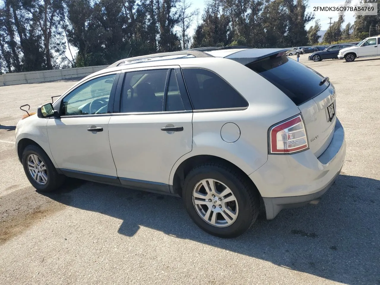 2007 Ford Edge Se VIN: 2FMDK36C97BA54769 Lot: 74321354