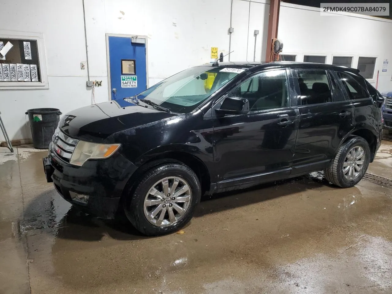 2007 Ford Edge Sel Plus VIN: 2FMDK49C07BA84079 Lot: 75131674