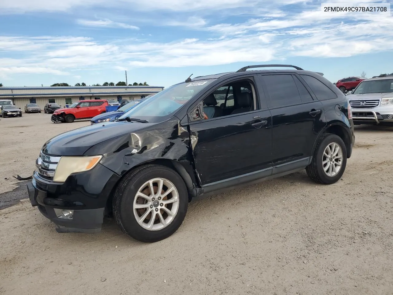 2007 Ford Edge Sel Plus VIN: 2FMDK49C97BA21708 Lot: 75322274