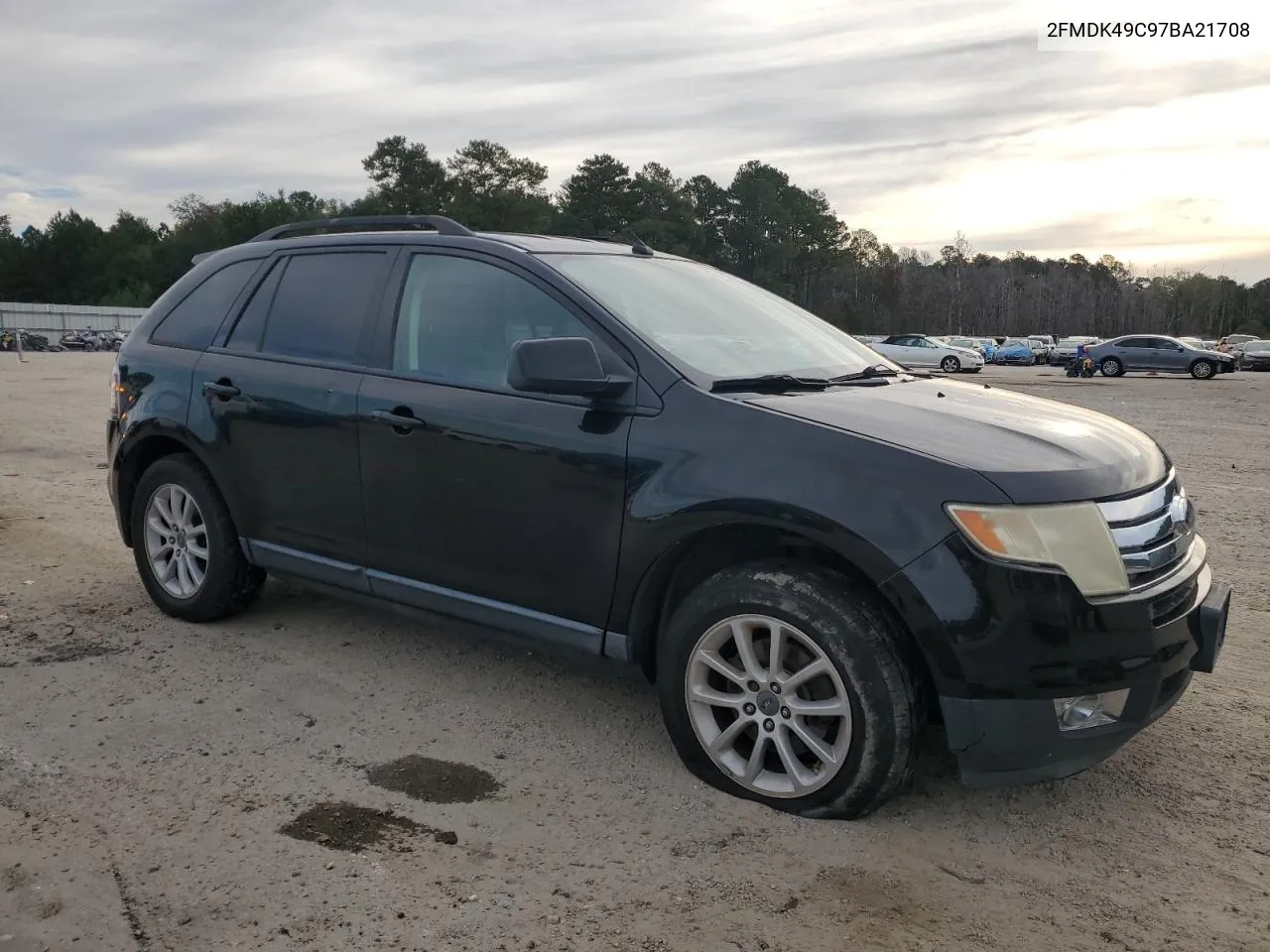 2007 Ford Edge Sel Plus VIN: 2FMDK49C97BA21708 Lot: 75322274