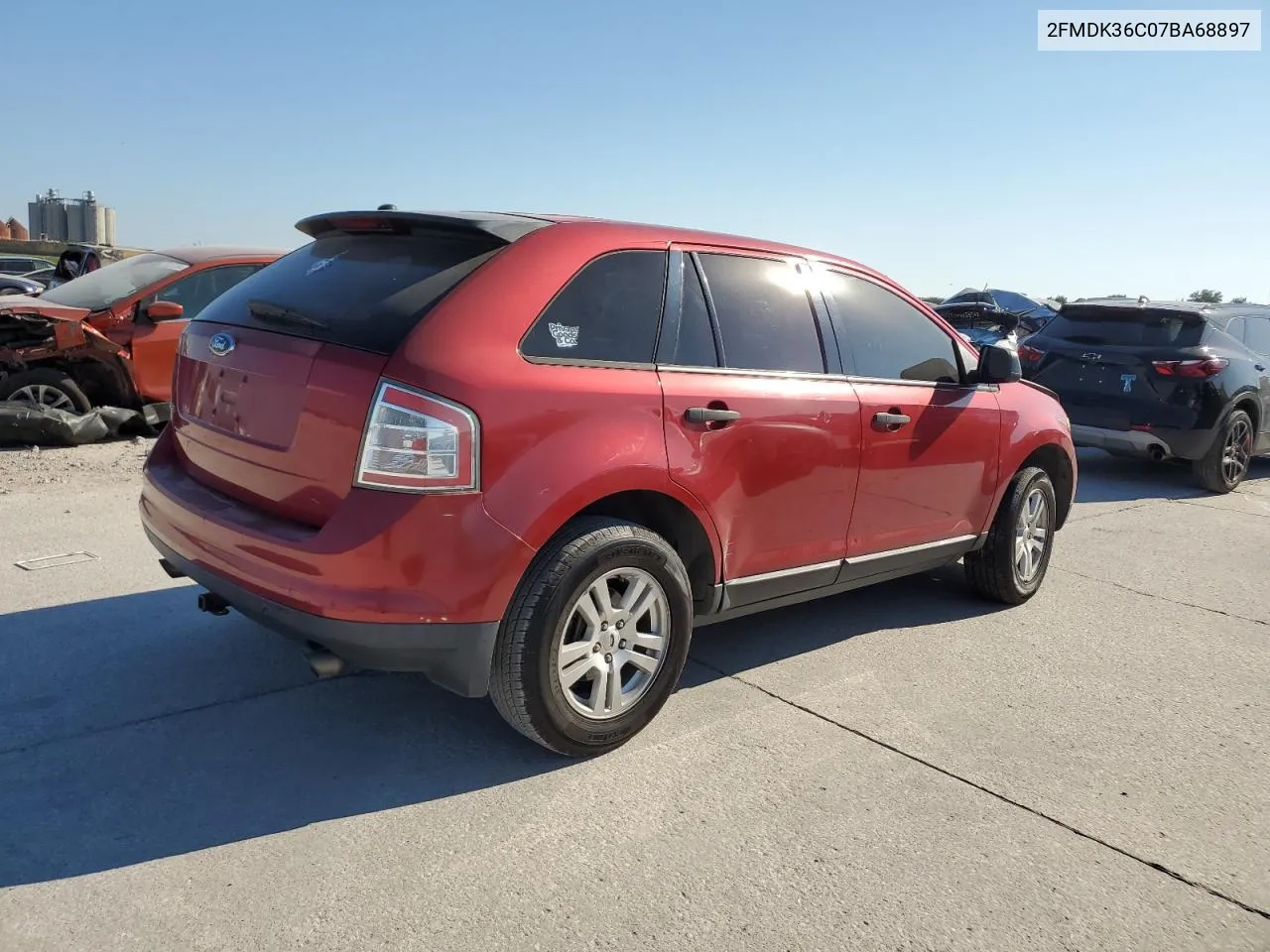 2FMDK36C07BA68897 2007 Ford Edge Se