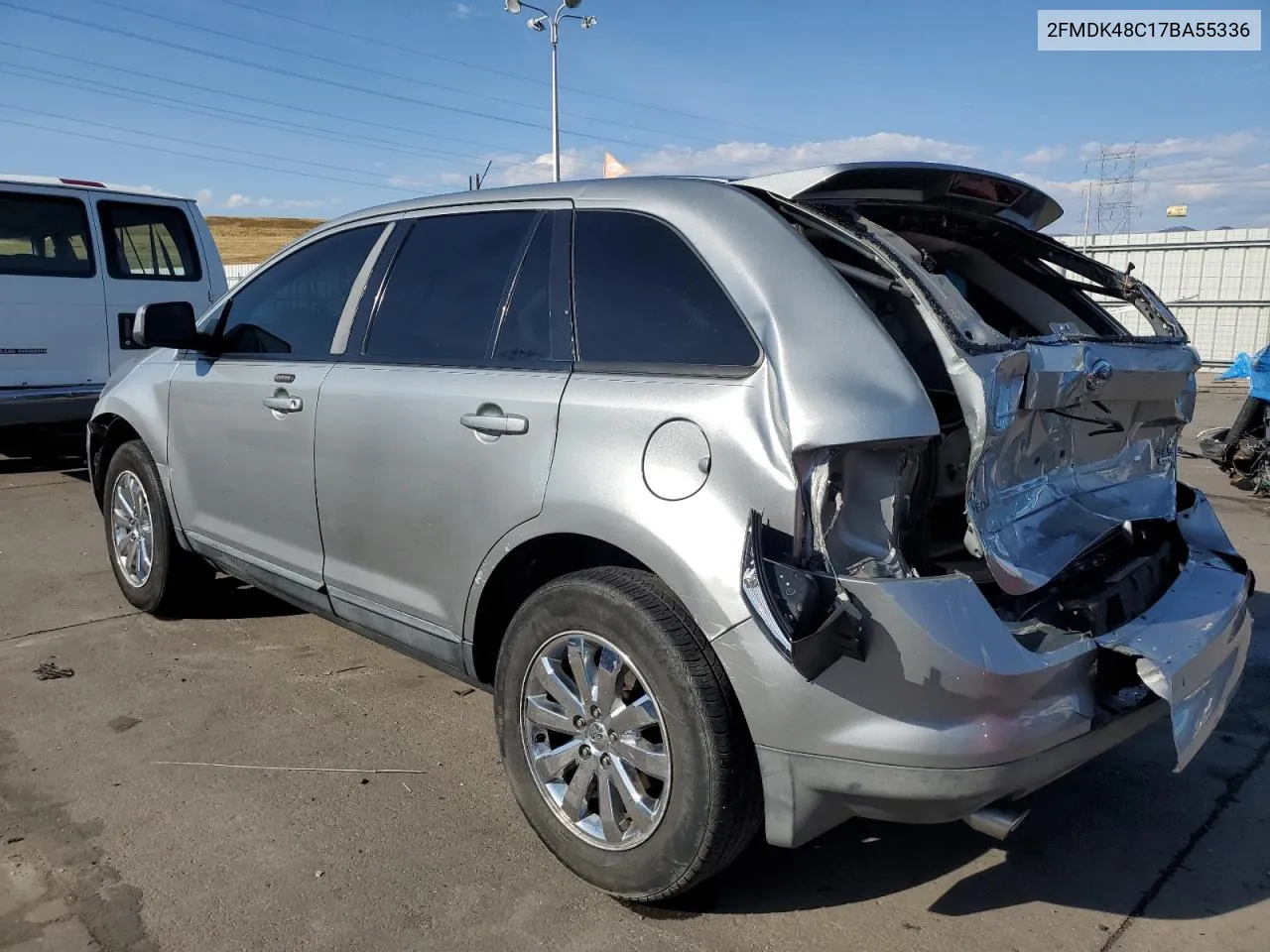 2007 Ford Edge Sel VIN: 2FMDK48C17BA55336 Lot: 75891694