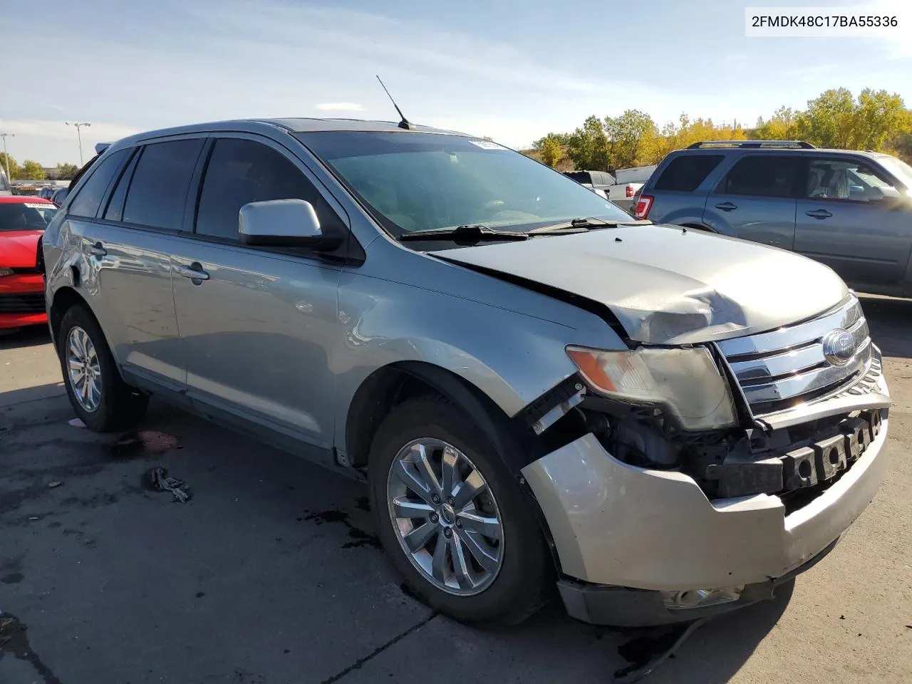 2007 Ford Edge Sel VIN: 2FMDK48C17BA55336 Lot: 75891694