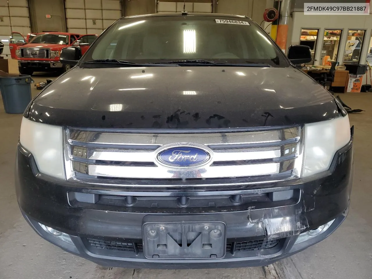 2007 Ford Edge Sel Plus VIN: 2FMDK49C97BB21887 Lot: 75946834