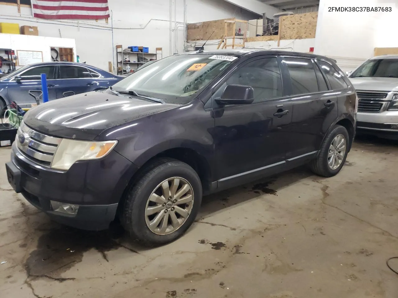 2FMDK38C37BA87683 2007 Ford Edge Sel