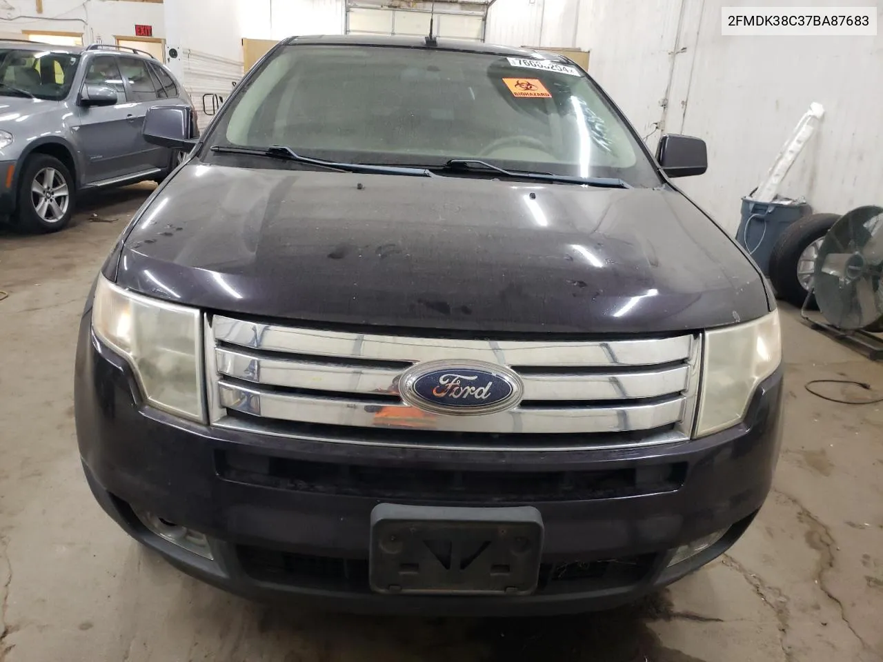 2007 Ford Edge Sel VIN: 2FMDK38C37BA87683 Lot: 76083204