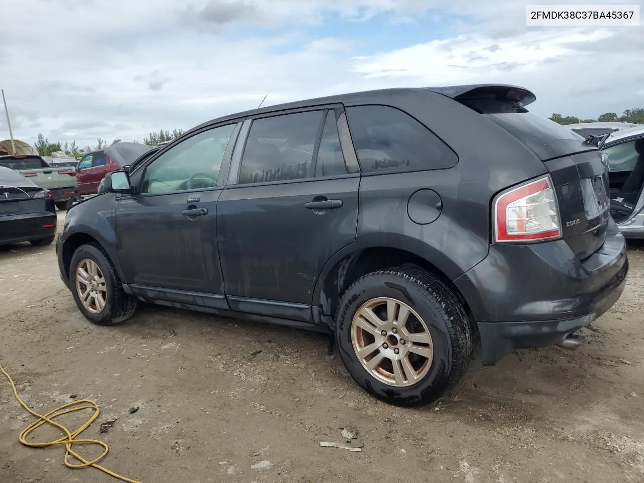 2007 Ford Edge Sel VIN: 2FMDK38C37BA45367 Lot: 76420814