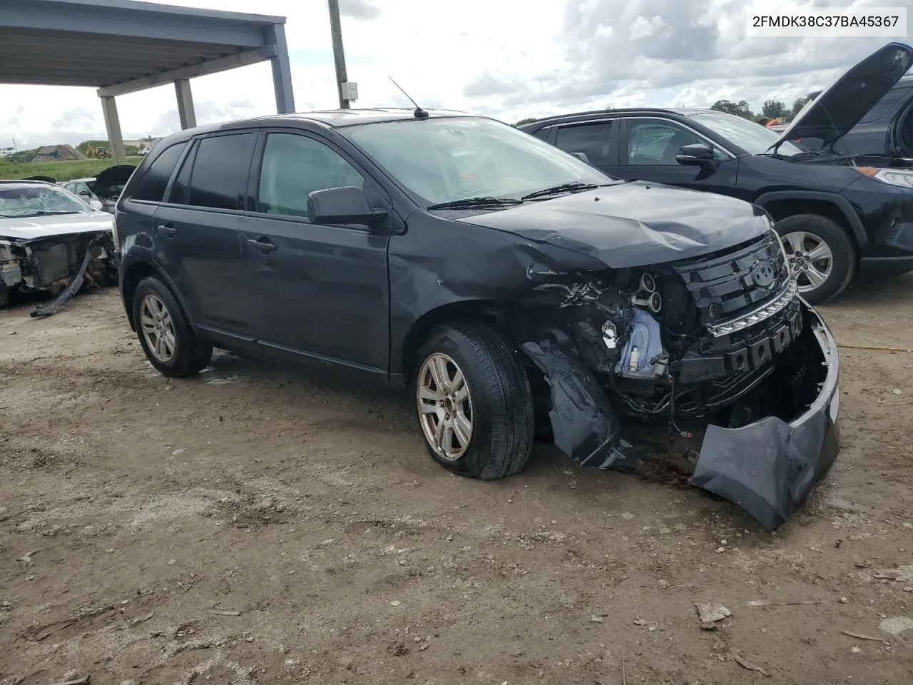 2007 Ford Edge Sel VIN: 2FMDK38C37BA45367 Lot: 76420814