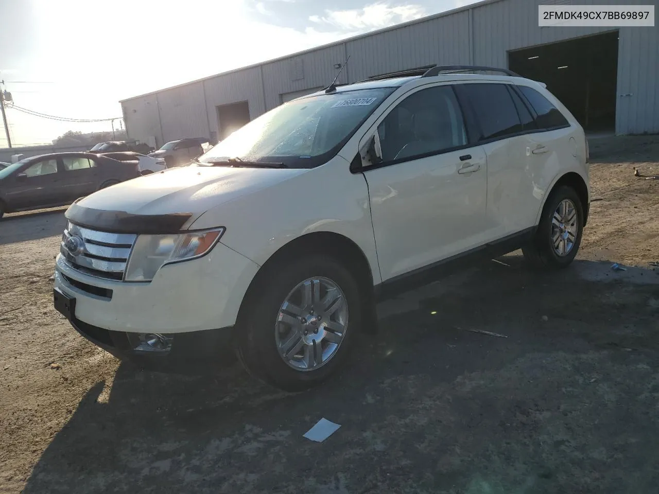 2007 Ford Edge Sel Plus VIN: 2FMDK49CX7BB69897 Lot: 76800704