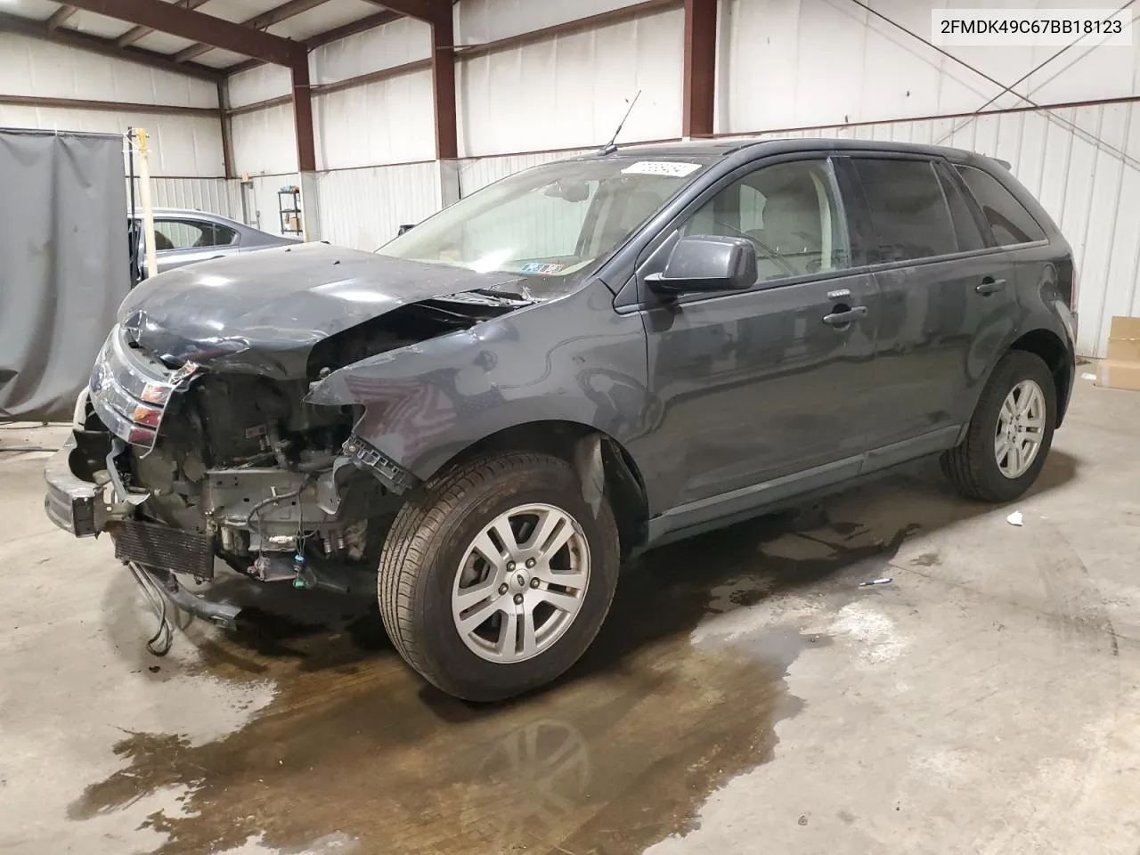 2007 Ford Edge Sel Plus VIN: 2FMDK49C67BB18123 Lot: 77338464