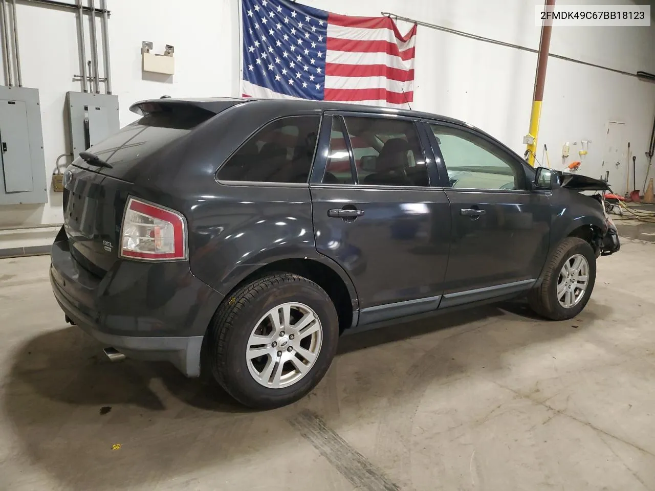 2007 Ford Edge Sel Plus VIN: 2FMDK49C67BB18123 Lot: 77338464