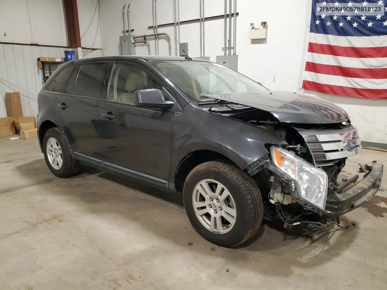 2007 Ford Edge Sel Plus VIN: 2FMDK49C67BB18123 Lot: 77338464