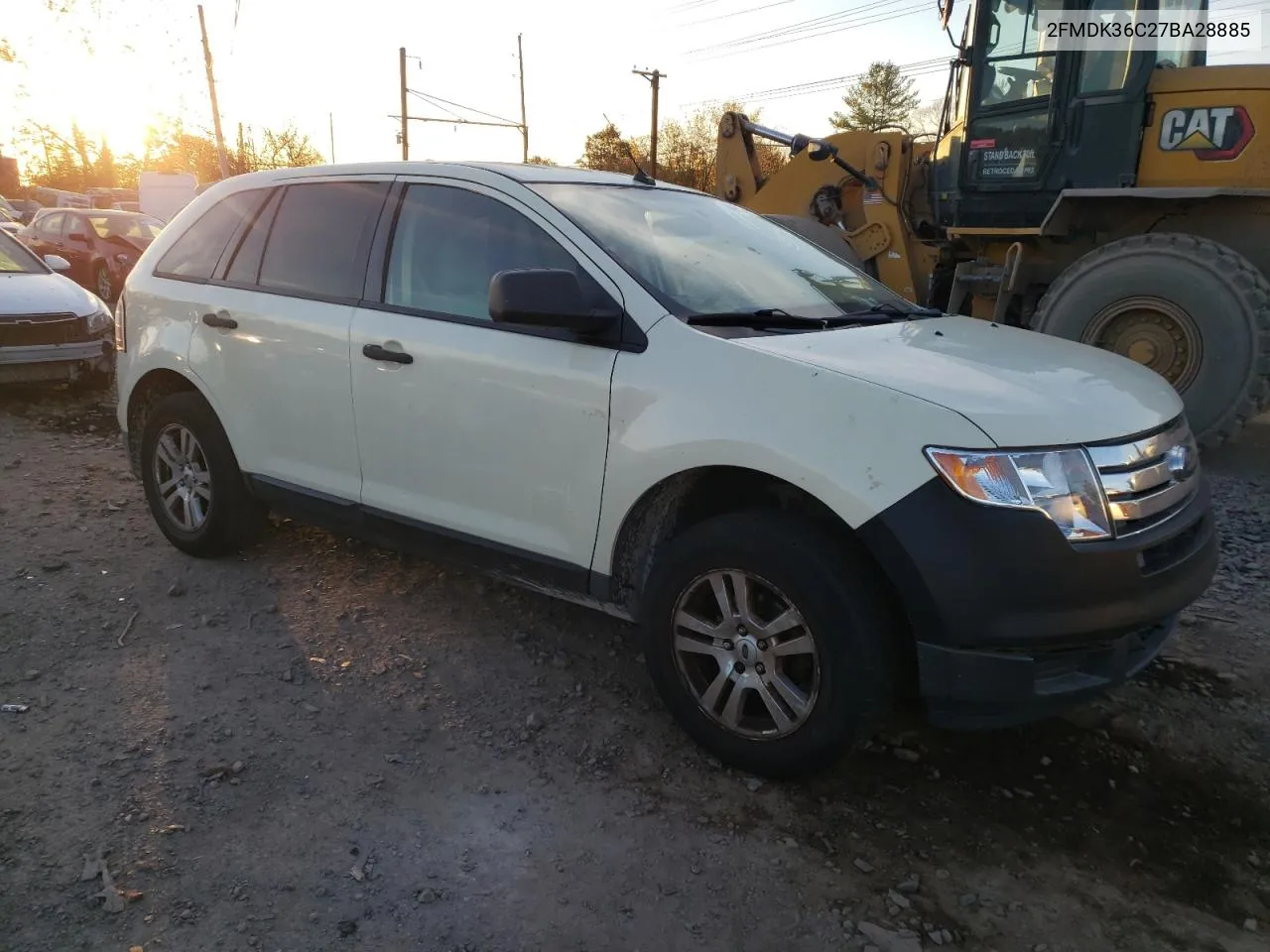 2007 Ford Edge Se VIN: 2FMDK36C27BA28885 Lot: 77741414