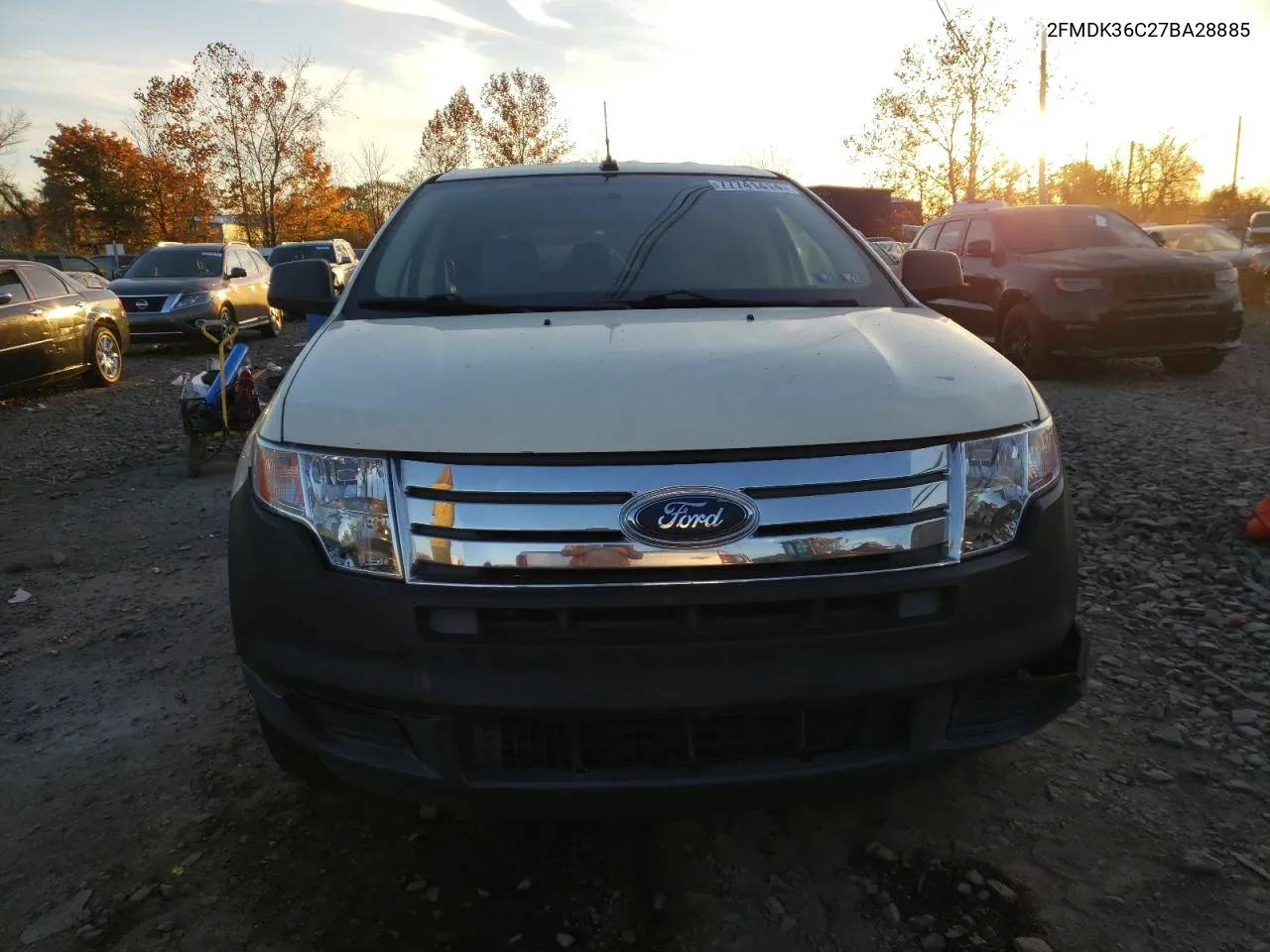 2007 Ford Edge Se VIN: 2FMDK36C27BA28885 Lot: 77741414